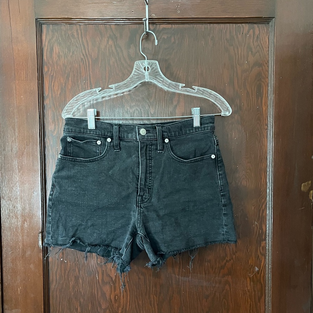 Madewell High Rise Denim Shorts
